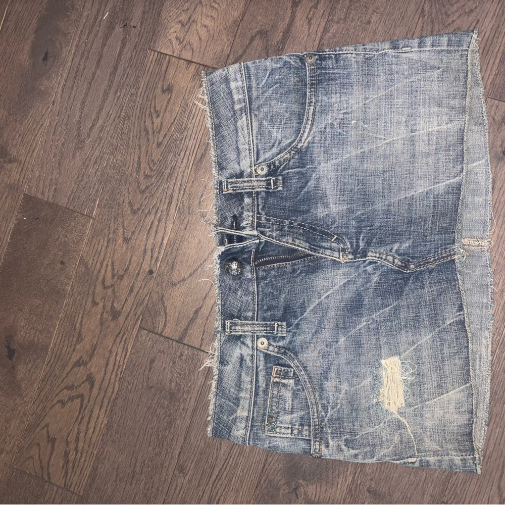 Y2K Denim Mini Skirt